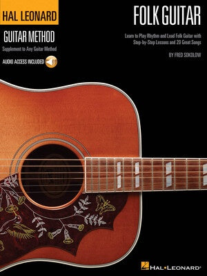 Hal Leonard Folk Guitar Method BK/OLA