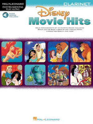 Disney Movie Hits For Clarinet BK/OLA