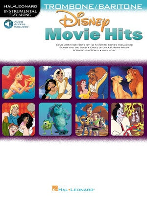 Disney Movie Hits For Trombone / Baritone BK/OLA