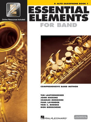 Essential Elements Alto Saxophone Book 1