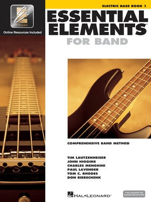 Essential Elements For Band Book 1 Electric Bass EEI