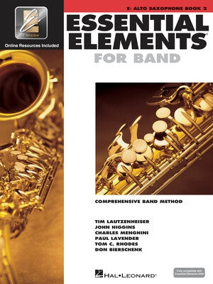 Essential Elements for Alto Saxophone Book 2