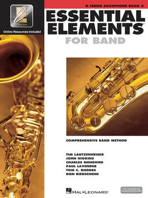 Essential Elements For Band Book 2 Tenor Sax EEI