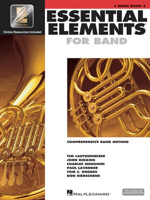 Essential Elements For Band Book 2 F Horn EEI