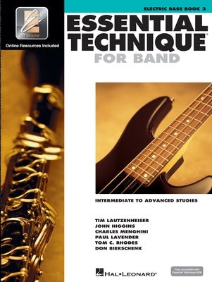 Essential Technique For Band Bk3 Electric Bass EEI