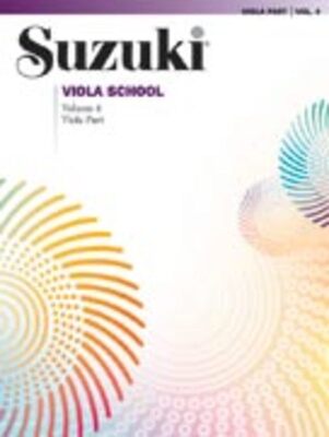 Suzuki Viola School Volume 4 Viola Part Music Book