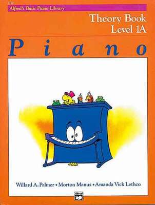Alfred's Basic Piano Library Theory Book Level 1A