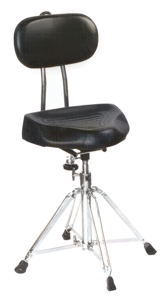 Drum Throne - Deluxe with padded back support