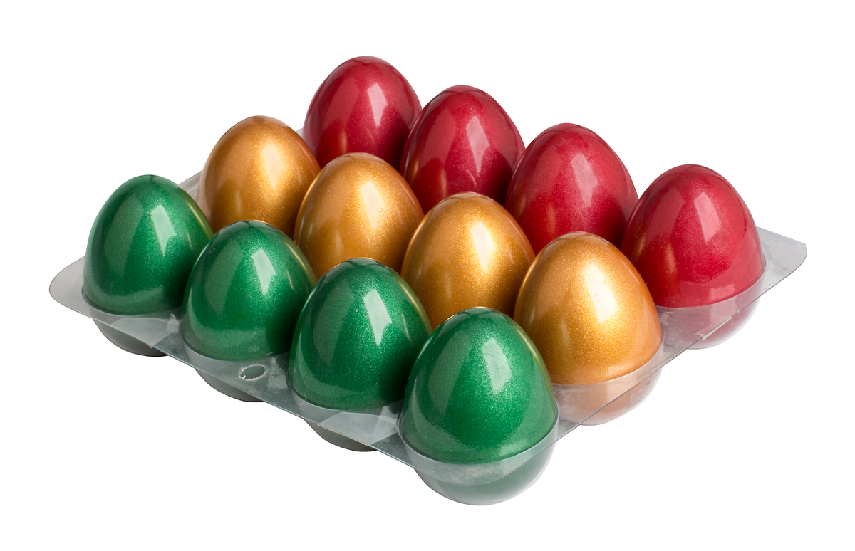 Egg Maracas - Tray of 12 - CPK Percussion