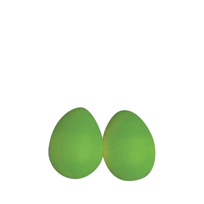 Egg Maracas - Green - Mano Percussion