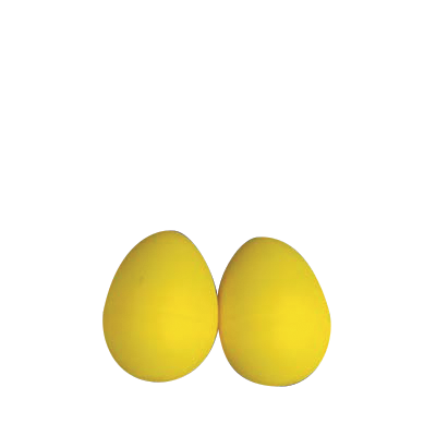 Egg Maracas - Yellow - Mano Percussion