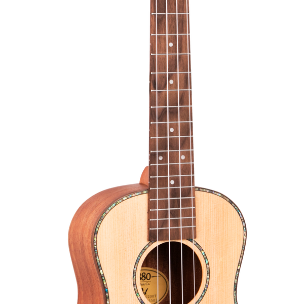 Tenor Ukulele Spruce Top - Mahogany Back And Sides - Black Walnut