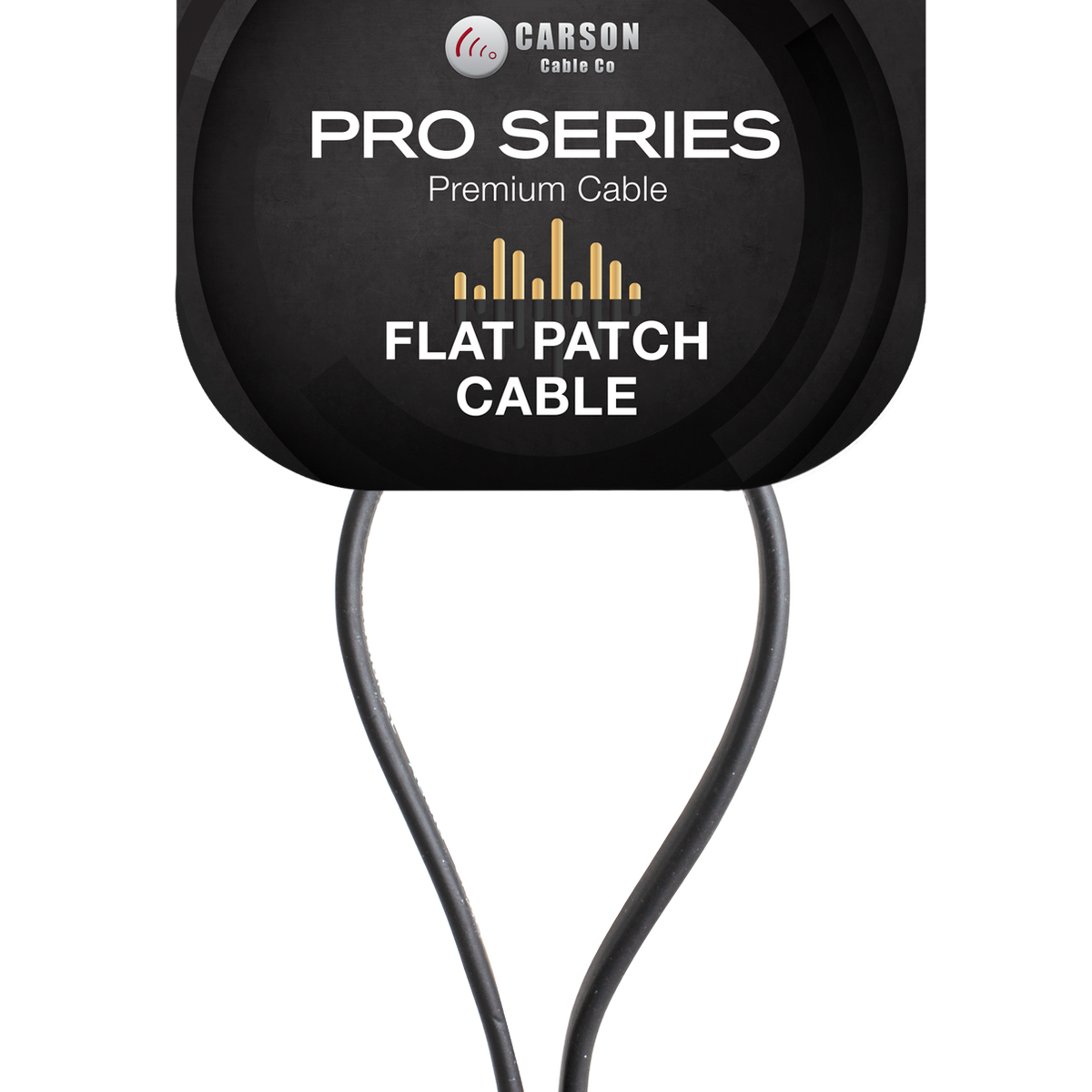 Carson 1 Ft Flat Patch Cable - Pro Series