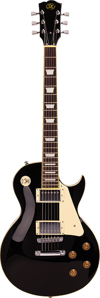 LP Style Electric Guitar - 4/4 size Black