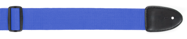 Poly Web Guitar Strap - Blue colour