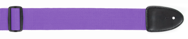 Poly Web Guitar Strap - Purple colour