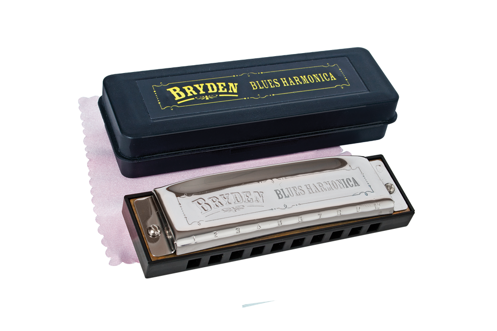 Bryden Blues Diatonic harmonica - Key of D