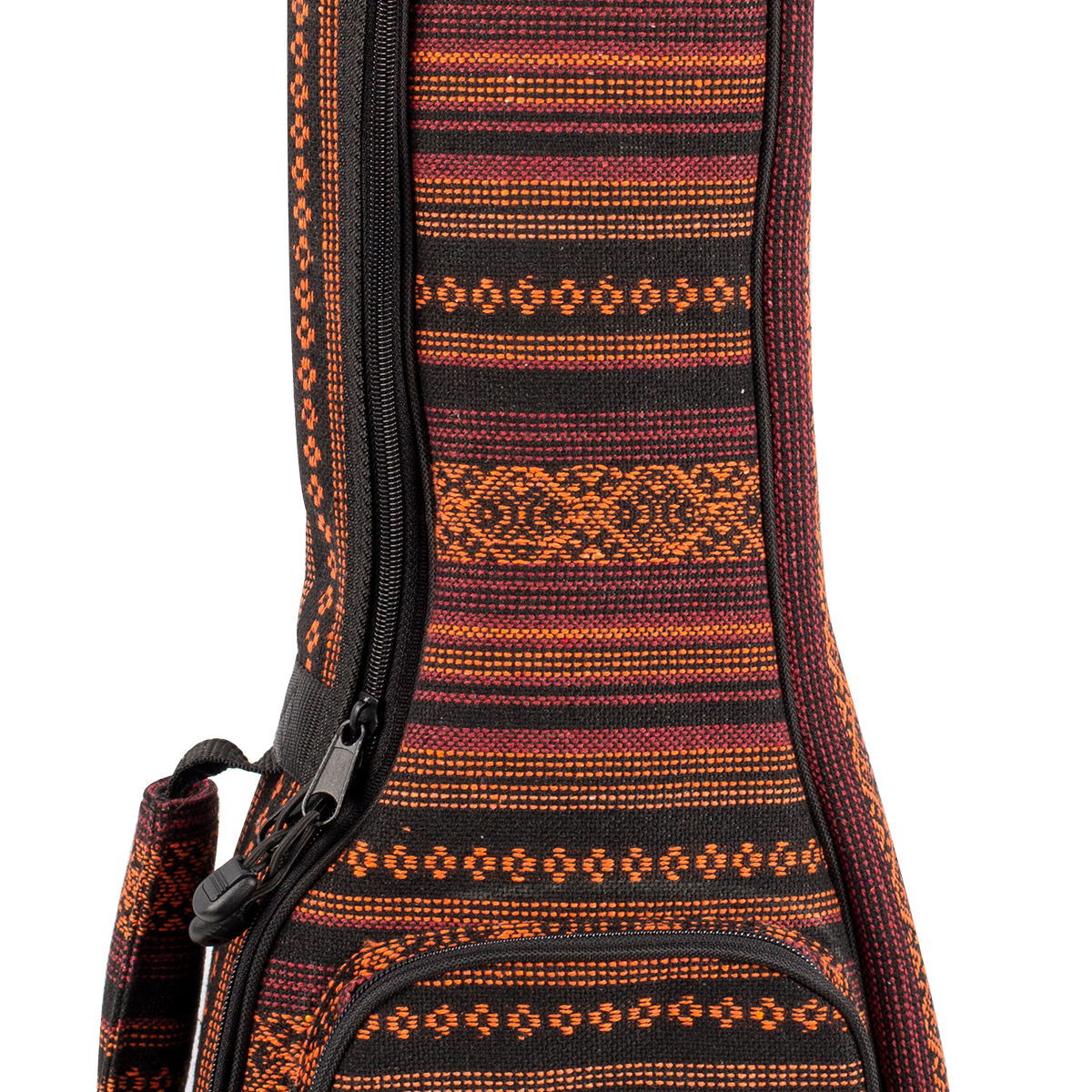 Concert Ukulele Bag - weave pattern fabric