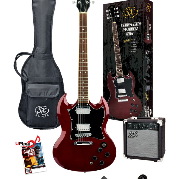 SG Electric Guitar & Amplifier Package - 4/4 size