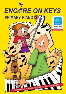 Encore On Keys Primary Piano Level 2 Bk / OLA / Flash Cards
