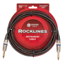Carson Rocklines 10 ft Noiseless Instrument Cable - Black