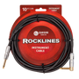 Carson Rocklines 10 ft instrument cable - angle connect