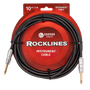 Carson Rocklines 10 ft Instrument Cable - Straight