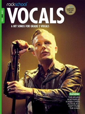 Rockschool Vocals Male Grade 2 BK/OLA