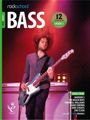 Rockschool Bass Grade 3 2018-2024 BK/OLA