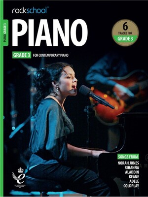 Rockschool Piano Grade 3 2019+ BK/OLA