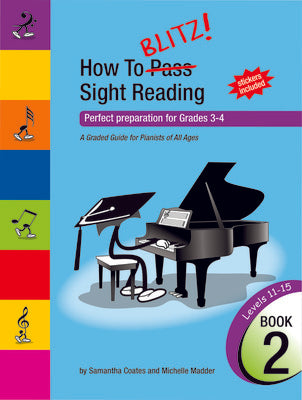 How To Blitz Sight Reading Book 2 (Gr3 - Gr4)