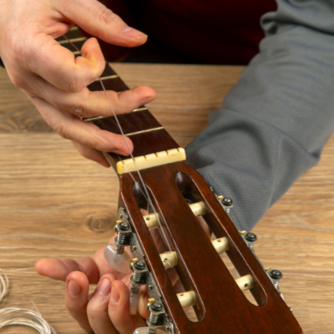 Instrument re-string - Australian Academy of Music Service