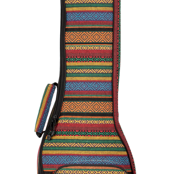 Bass Guitar Bag - Multi-Coloured Weave Pattern
