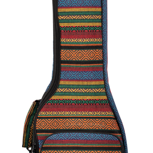 Electric Guitar Bag - Multi-Coloured Weave Pattern Fabric