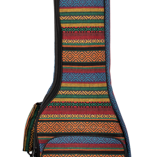 Extreme Electric Guitar Bag - Multi-Coloured Weave Pattern Fabric