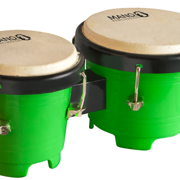 Mini Bongos Green - Mano Hand Percussion