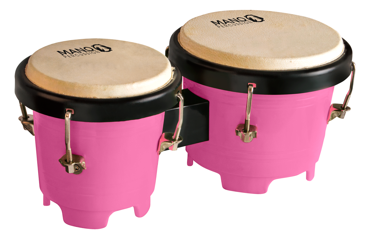 Mano Percussion Mini Bongos (Pink)