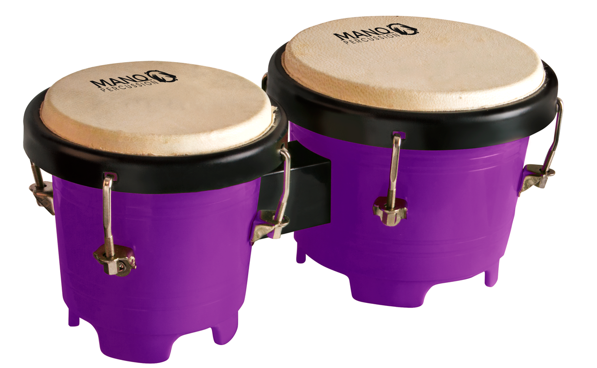 Mano Percussion Mini Bongos (Purple)