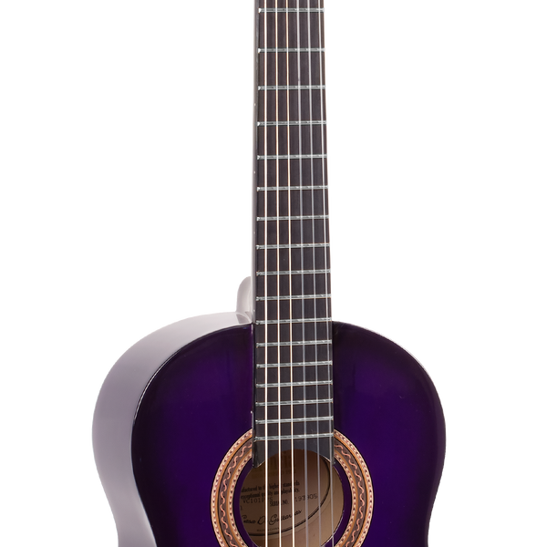 Valencia Classical Guitar 1/4 (Purple Sunburst)