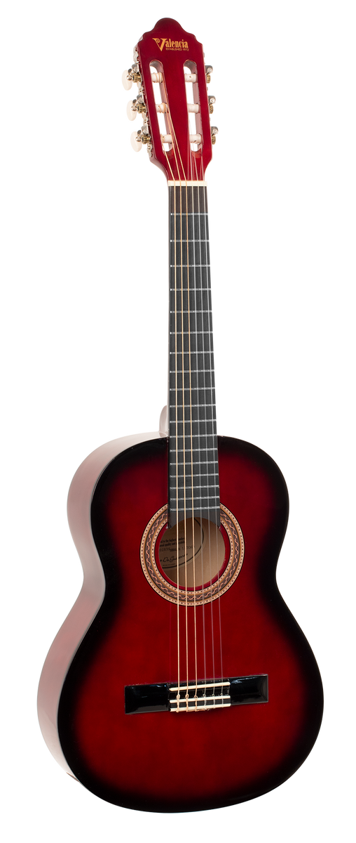 Valencia Classical Guitar 1/2 (Red Sunburst)