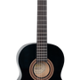 Valencia Classical Guitar Black (3/4 Size)