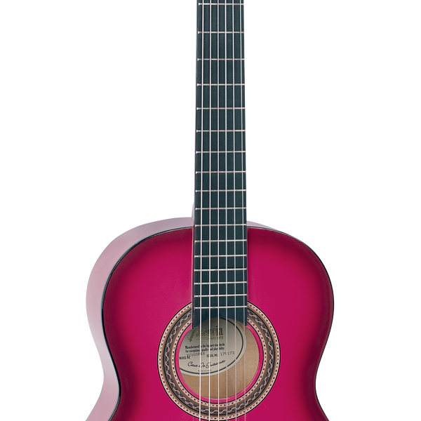 Valencia Classical Guitar 3/4 (Pink Sunburst)
