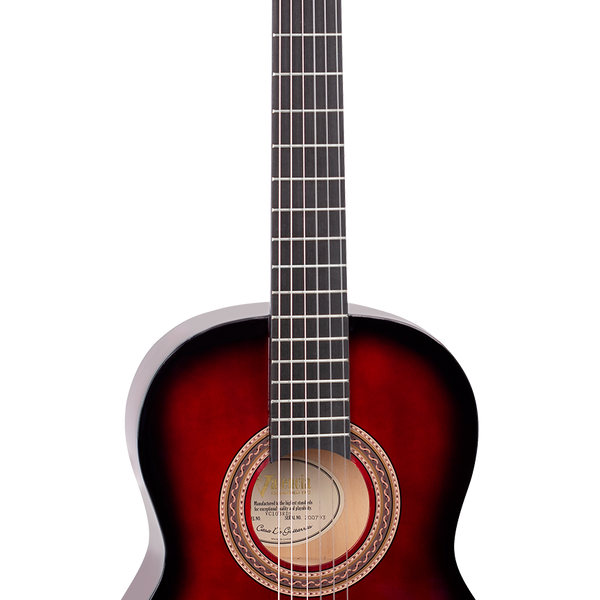 Valencia Series 100 Classical Guitar in Red (3/4 Size)