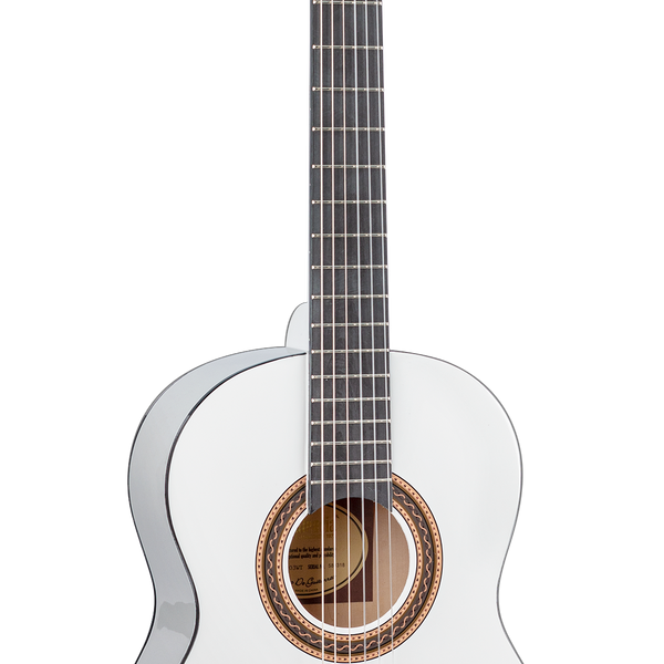 Valencia Classical Guitar 3/4 (White)