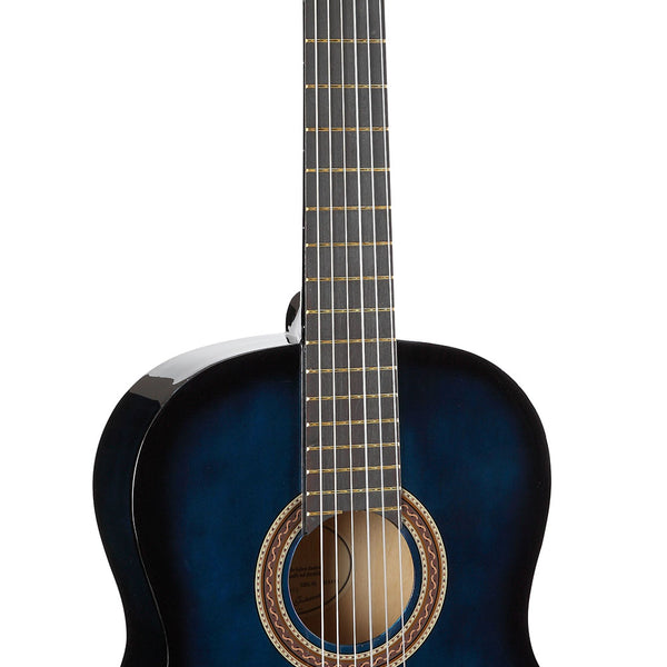 Valencia Classical Guitar 4/4 (Blue Sunburst)