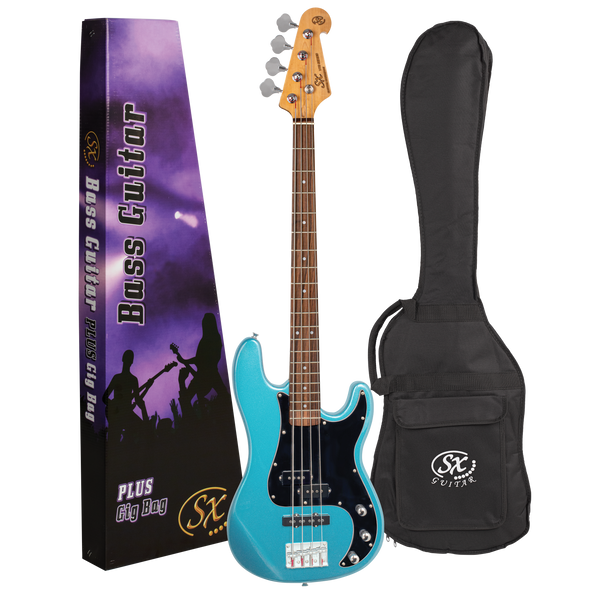Vintage Style Bass Guitar Plus Gig Bag
