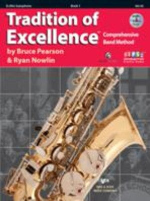 Tradition of Excellence Alto Sax Book 1