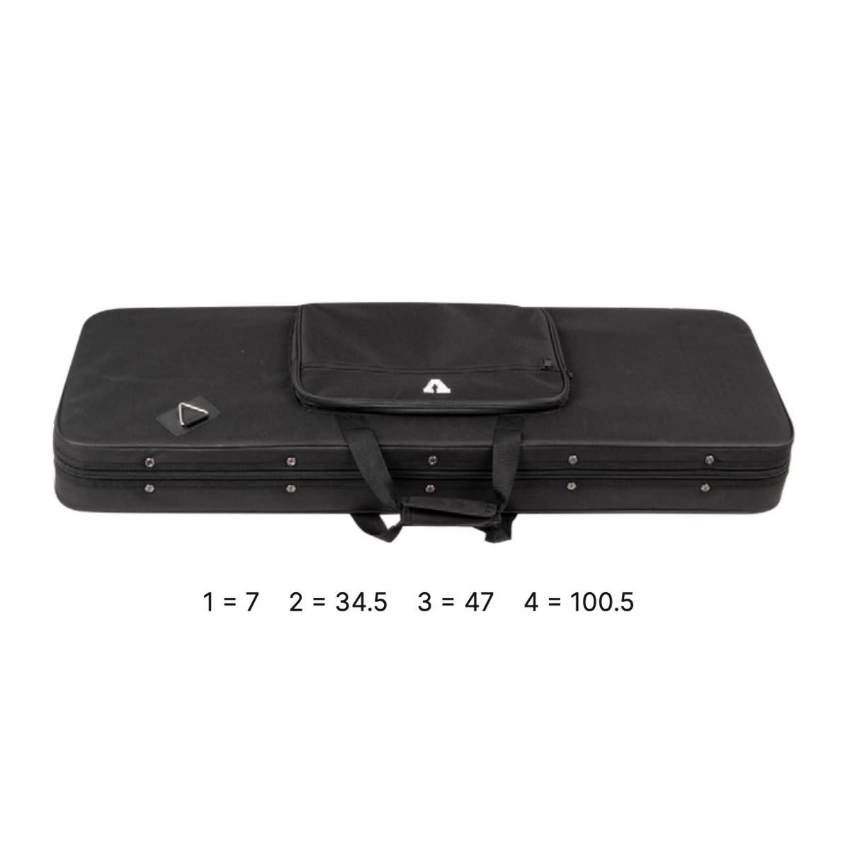 V-CASE Rectangular Electric Guitar Case (Strat®/Tele® Style)