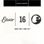 Elixir Acoustic/Electric Individual Guitar String - Plain Steel .016