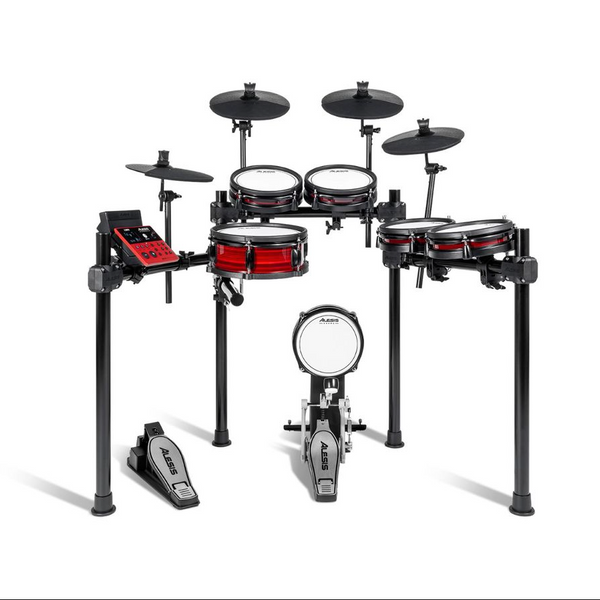 Nitro Pro XL 10 Piece Mesh Head Electronic Drum Kit w Bluetooth